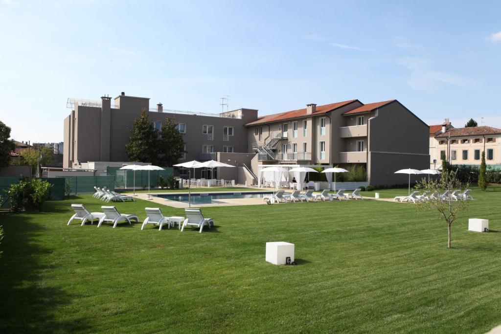 Zahrada ubytování Hotel Franz