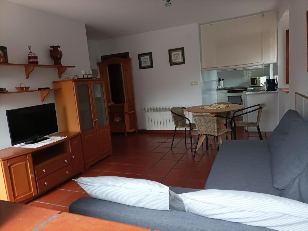 Kuchyň nebo kuchyňský kout v ubytování Posada la Torre