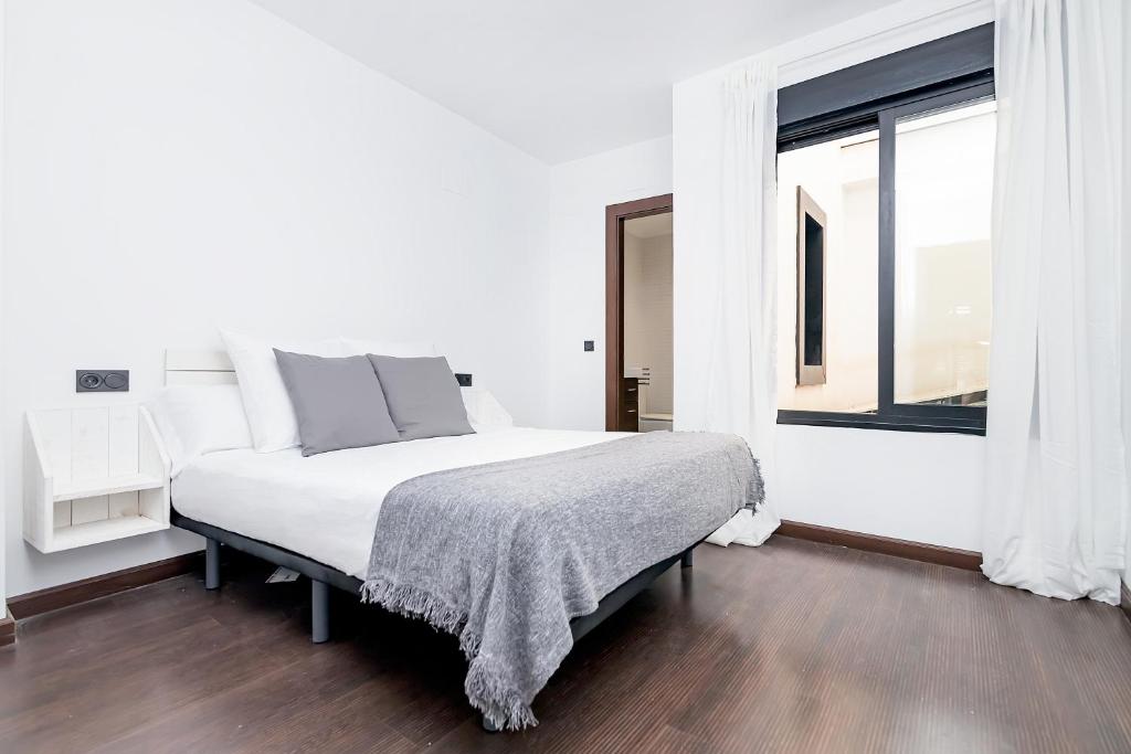 Posteľ alebo postele v izbe v ubytovaní Exclusivo Dúplex Dos Aceras
