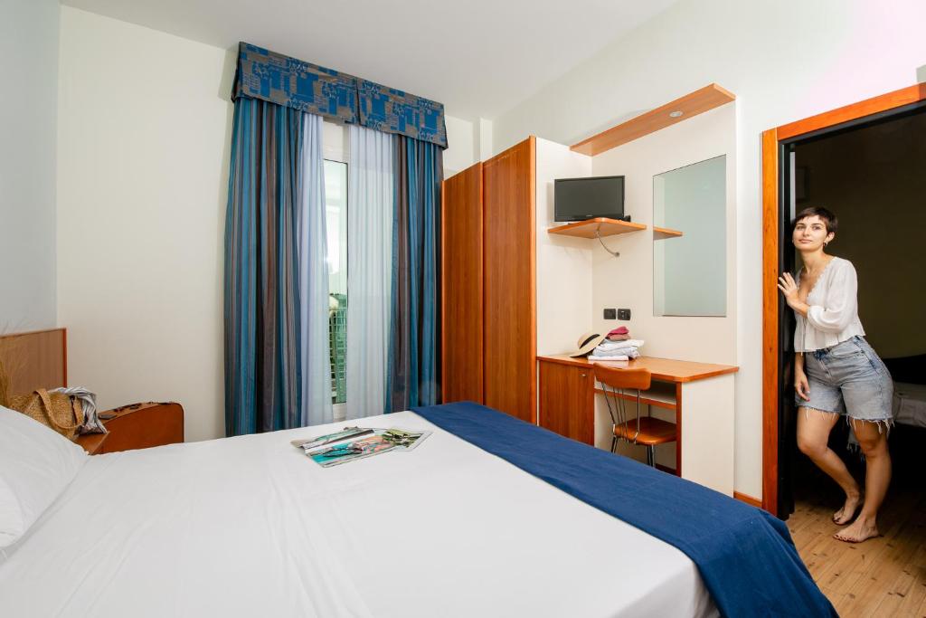 Posteľ alebo postele v izbe v ubytovaní New Bristol Sport Hotel