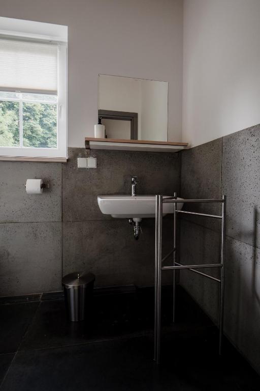 Kúpeľňa v ubytovaní Zielone Wzgórze