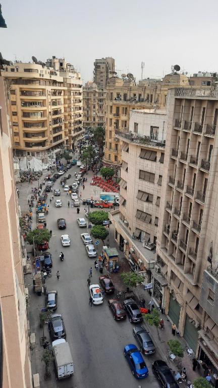 Vista general de El Cairo o vista desde el hostal