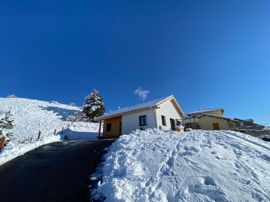 The Eagle's View - house with mountain view v zime