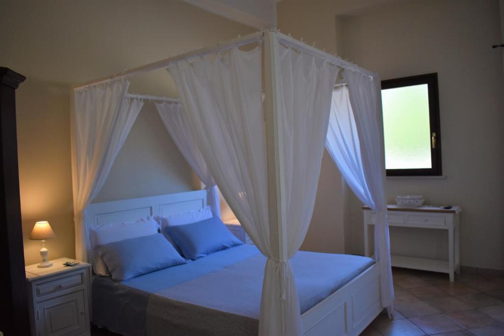 Postel nebo postele na pokoji v ubytování B&B Li Ccoti