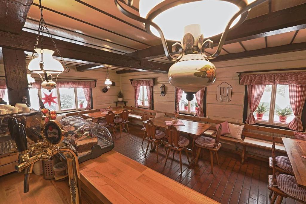 Posezení v ubytování Penzion a Restaurace U Paseků
