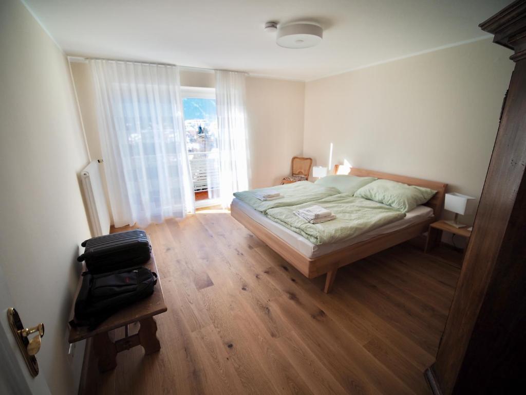 Postel nebo postele na pokoji v ubytování Haus an der Lieser