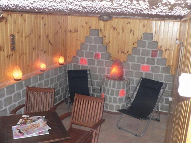 Posezení v ubytování Hotel Szeleta