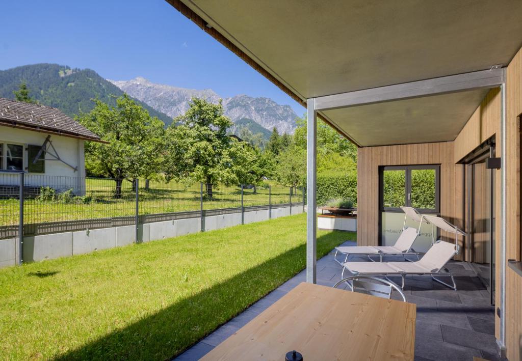 Nespecifikovaný výhled na hory nebo výhled na hory při pohledu z apartmánu