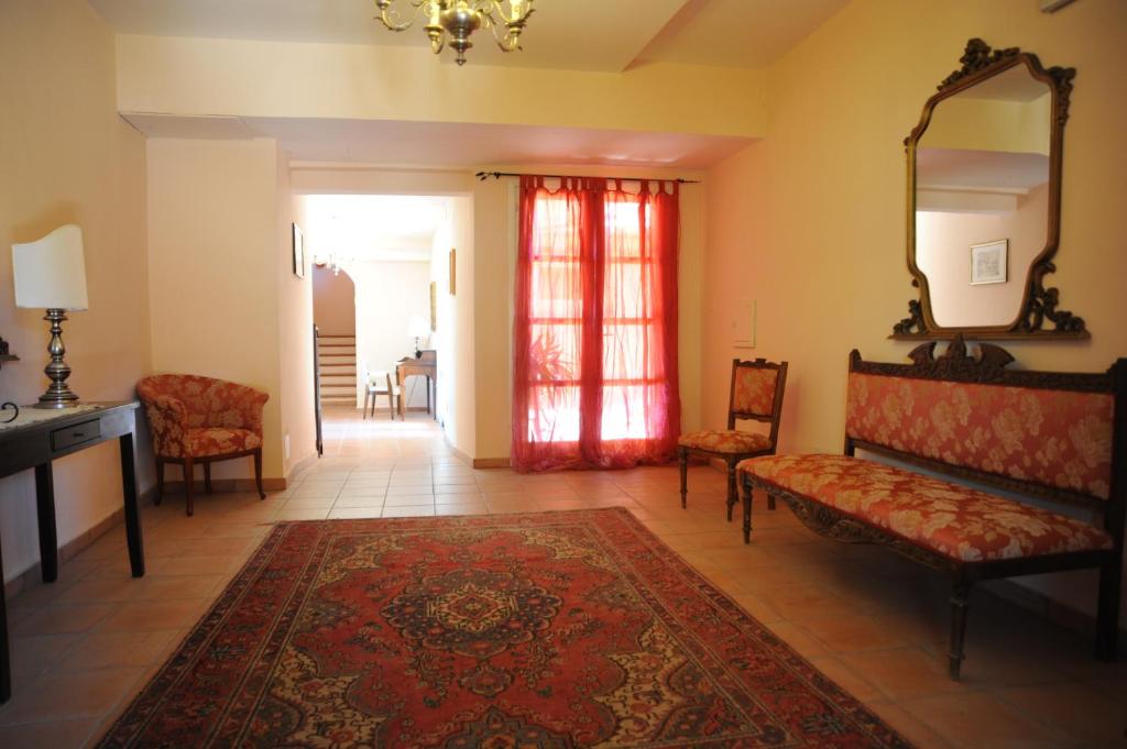 Posezení v ubytování Hotel Residence Villa San Giovanni