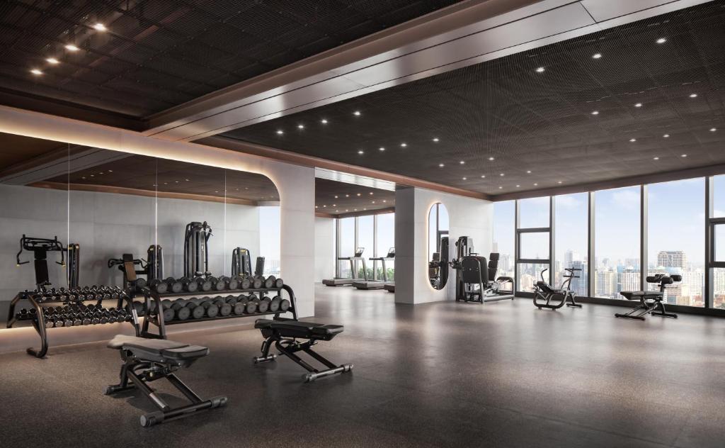 Fitness centrum a/nebo fitness zařízení v ubytování Citadines Flatiron Phnom Penh