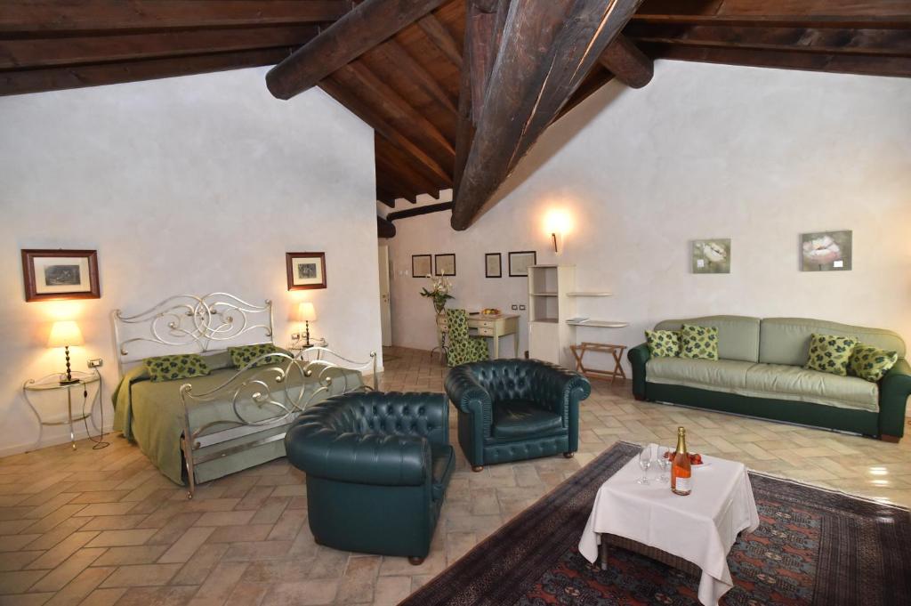 Posezení v ubytování Agriturismo La Camilla