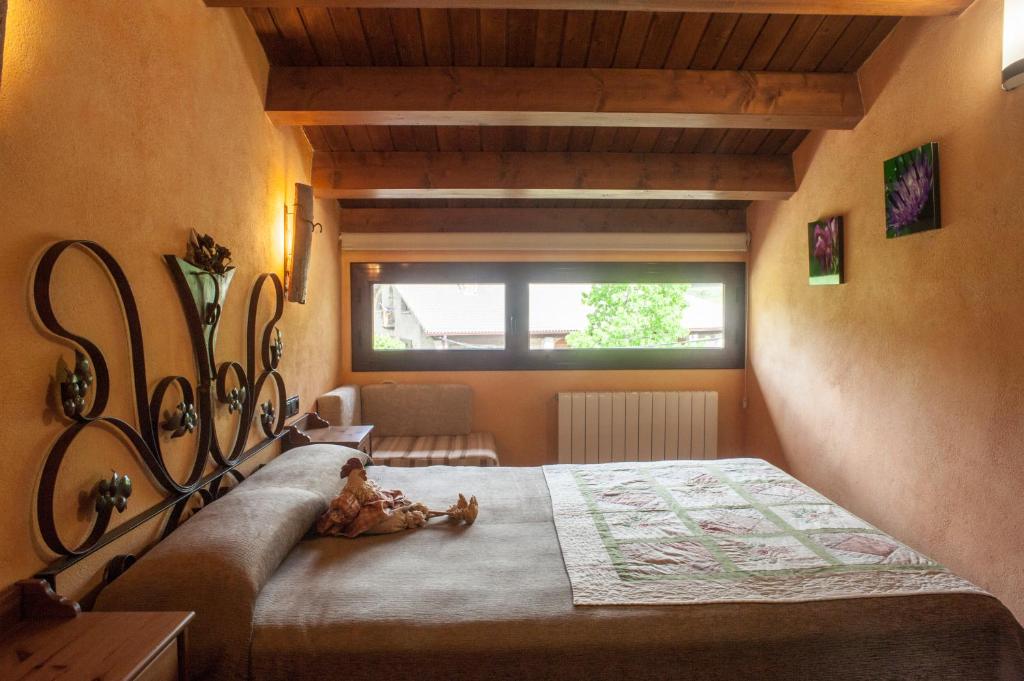 Postel nebo postele na pokoji v ubytování Mas La Riera