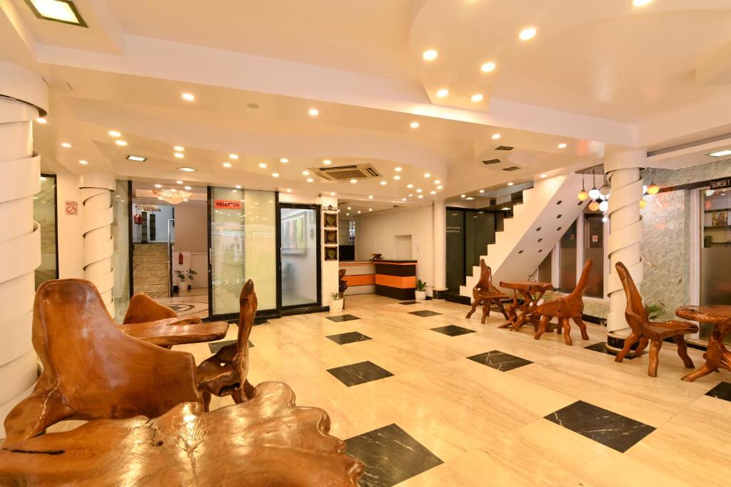 Posezení v ubytování Hotel M Square Pvt.Ltd