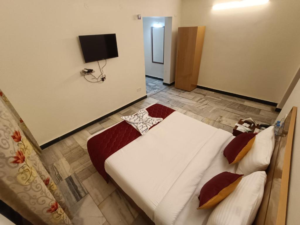 TV a/nebo společenská místnost v ubytování GT Grande Hotel-Near US Consulate