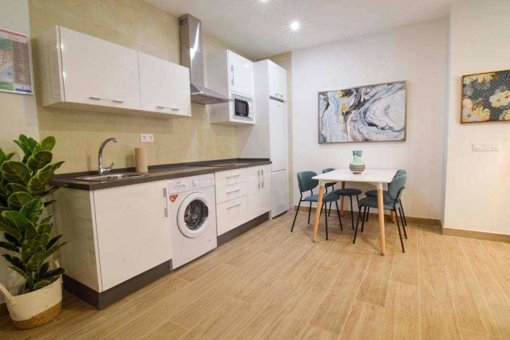 Kuchyňa alebo kuchynka v ubytovaní Salitre FreshApartments