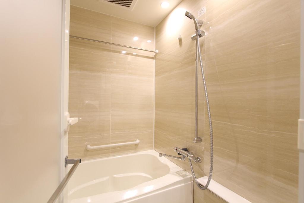 Koupelna v ubytování KOKO HOTEL Residence Asakusa Tawaramachi