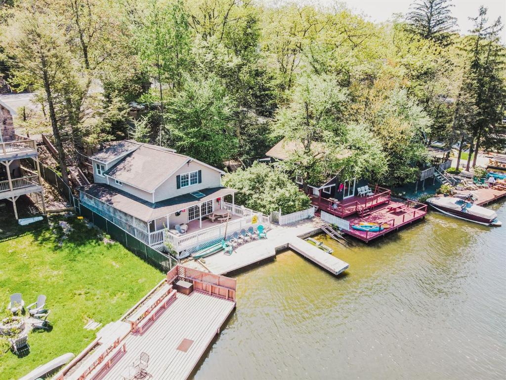 Ferienhaus 5BR Lakefront Home Rental in Lake Harmony Poconos (34S) (USA