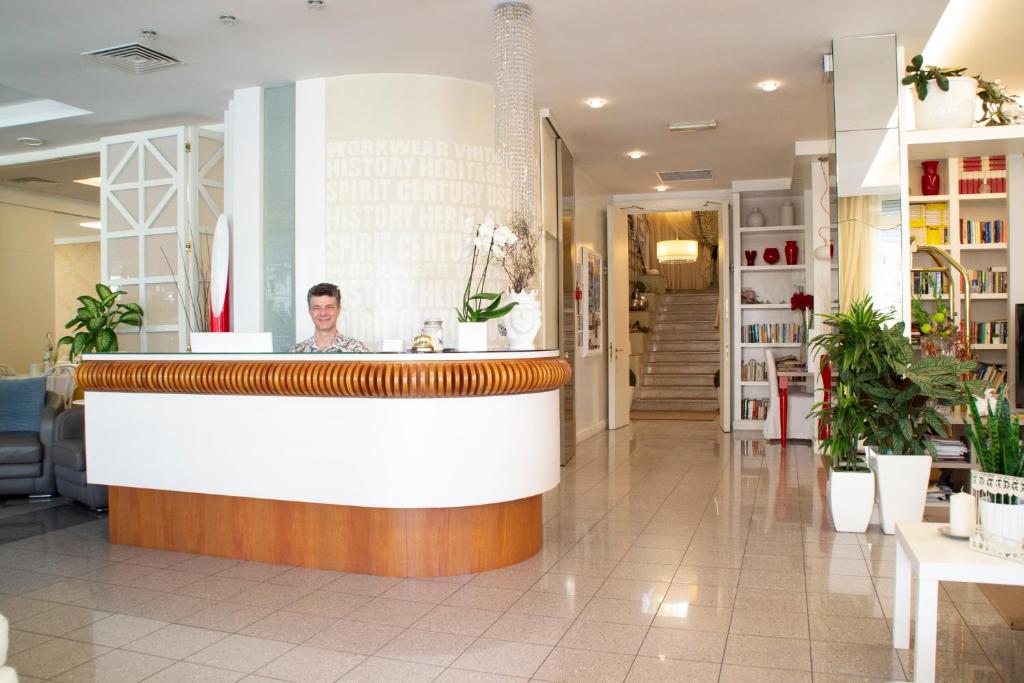 Vstupní hala nebo recepce v ubytování Hotel Darsena
