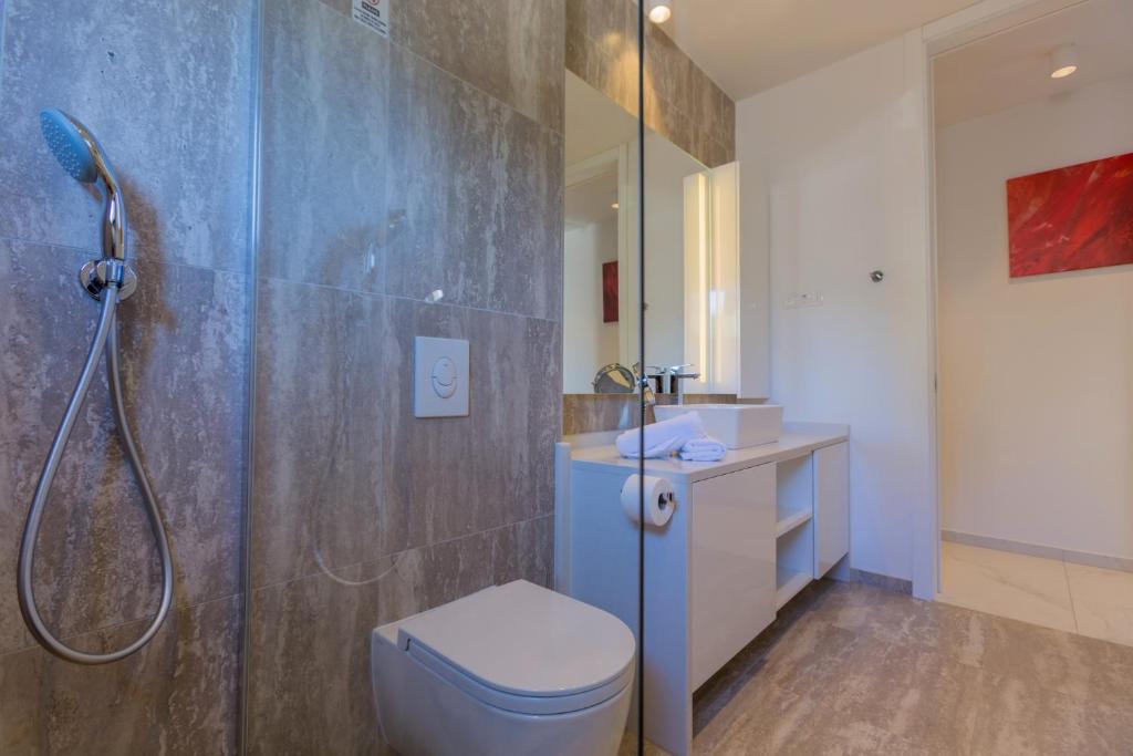 Koupelna v ubytování Villa Allegra Luxury Apartments
