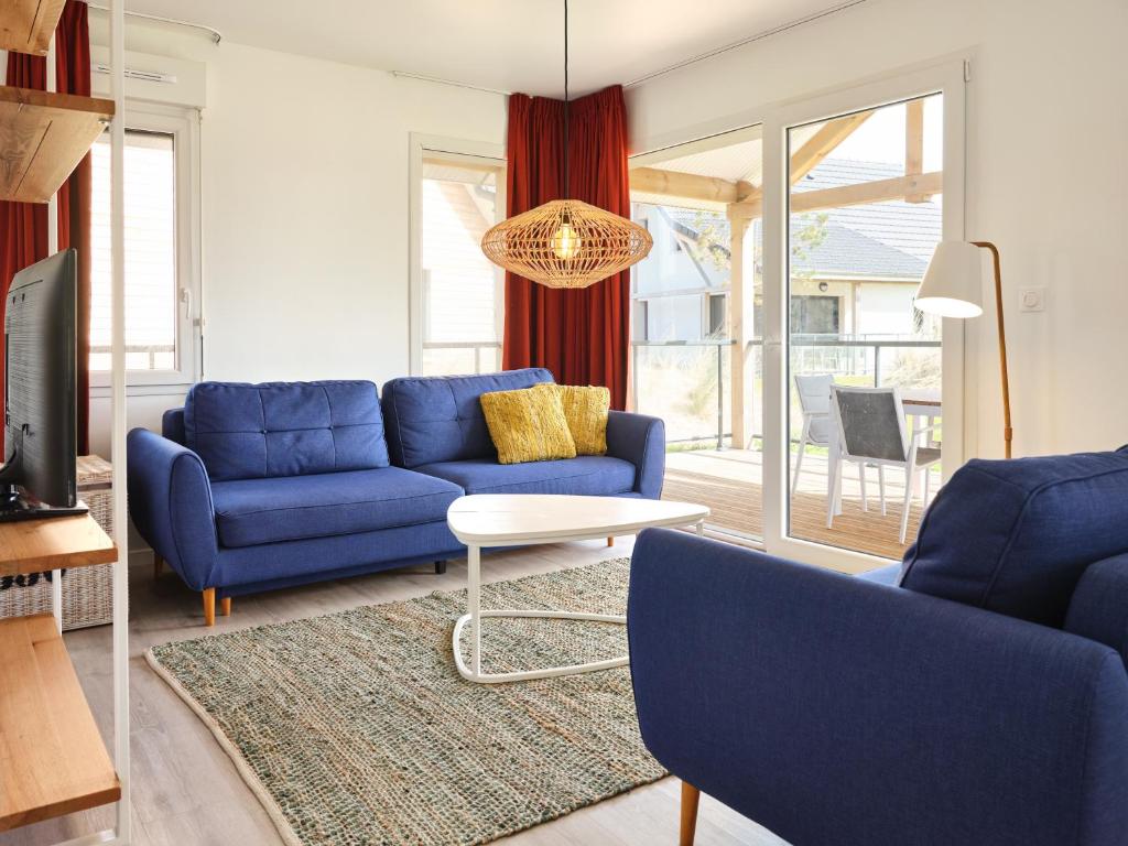 Dormio Resort Berck-sur-Mer tesisinde bir oturma alanı