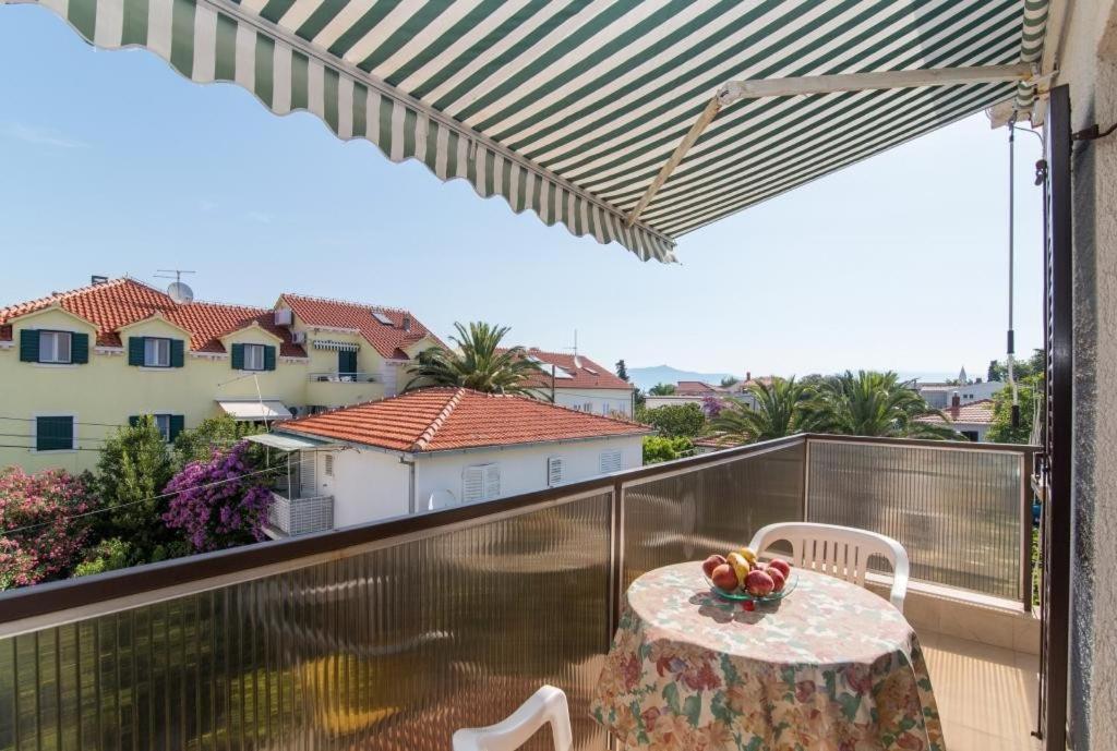 En balkong eller terrasse på Apartments Nataša