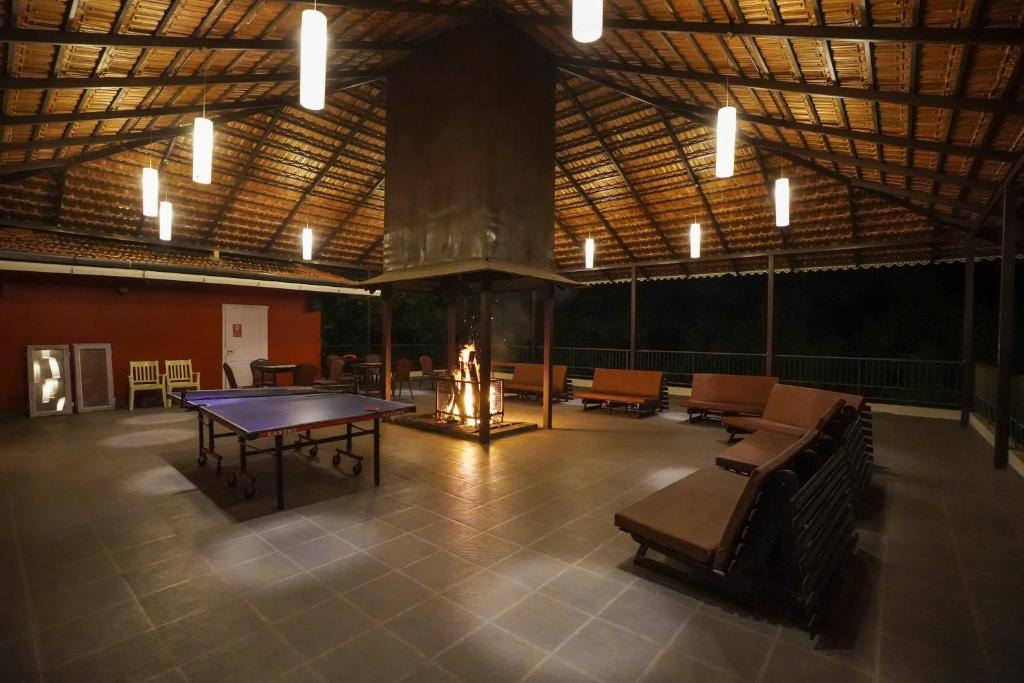 Posezení v ubytování Tea Valley Resort, Munnar