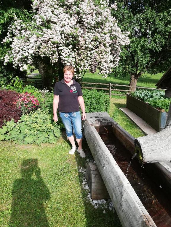 Vonkajšia záhrada v ubytovaní Bio-Bauernhof Anawander