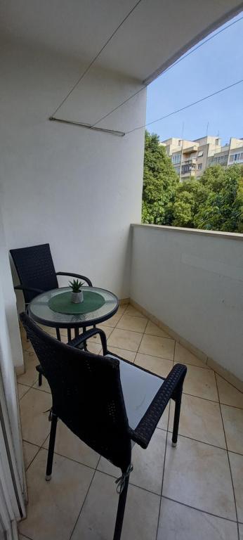 Balkón alebo terasa v ubytovaní Spacious apartment Rocky with balcony