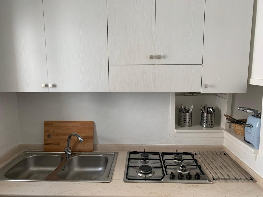 Kuchyňa alebo kuchynka v ubytovaní Casa Margherita