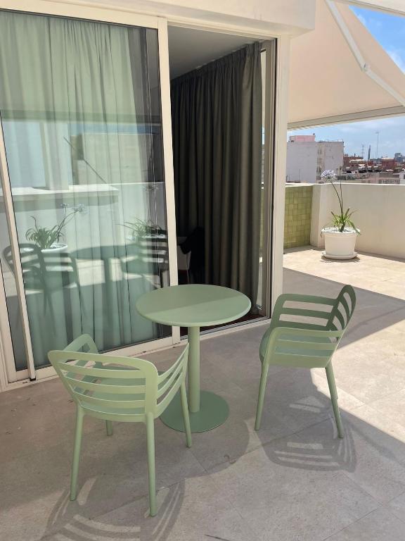 Balkón nebo terasa v ubytování Teide Rooms