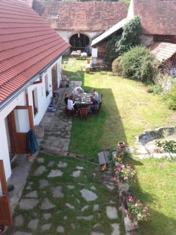 Zahrada ubytování Penzion Na Zámostí Malenice