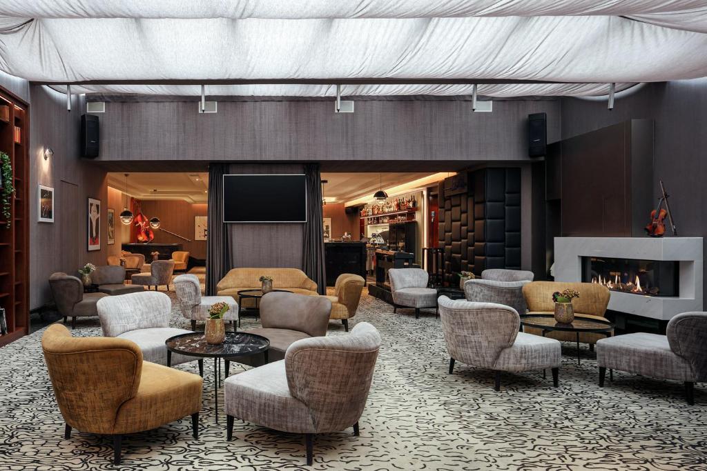 Posezení v ubytování Hotel KINGS COURT
