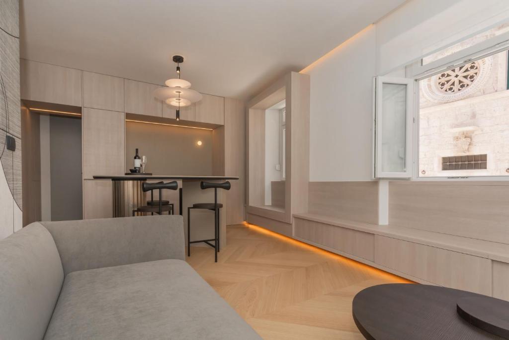 Kuchyňa alebo kuchynka v ubytovaní Étoile apartment