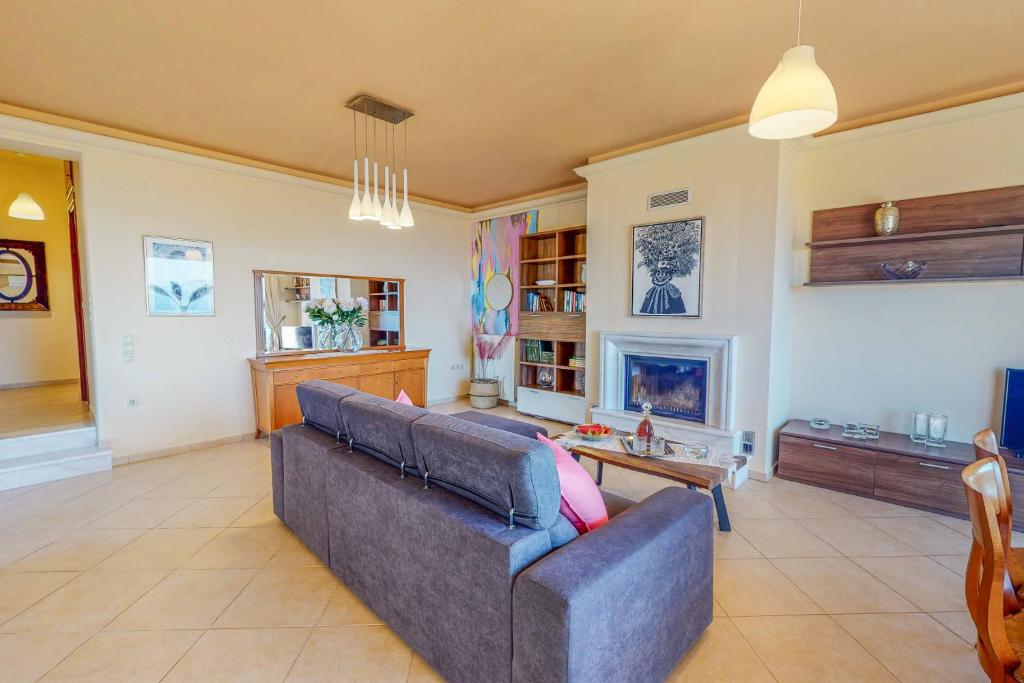 Posedenie v ubytovaní Villa "A casa d' Irene"- Seaview Villa with private pool