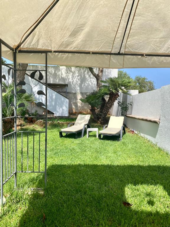 A garden outside Garden Salentorelax