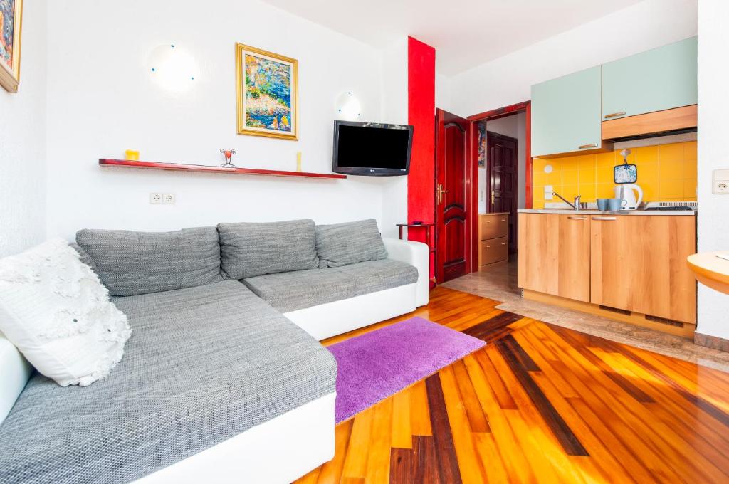 Kuchyň nebo kuchyňský kout v ubytování Guesthouse Ava