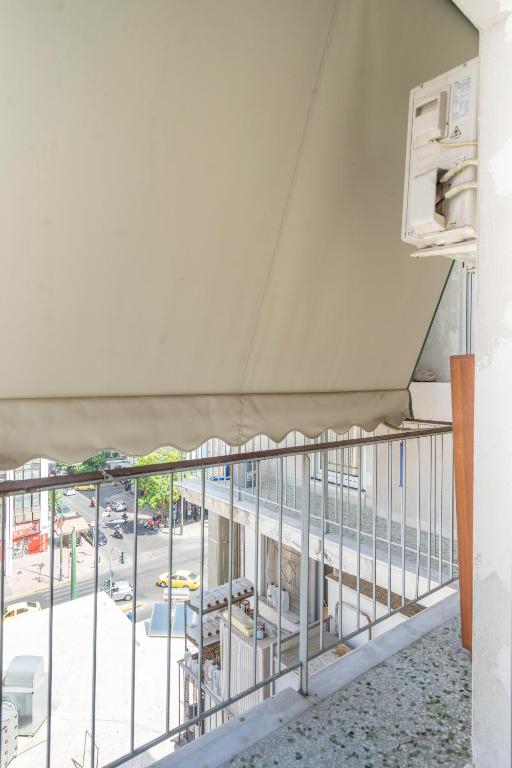 A balcony or terrace at Penthouse in the heart of Athens / Koukaki area