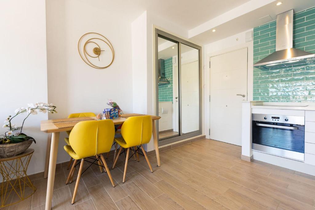 Kuchyňa alebo kuchynka v ubytovaní Apartamento La Golondrina