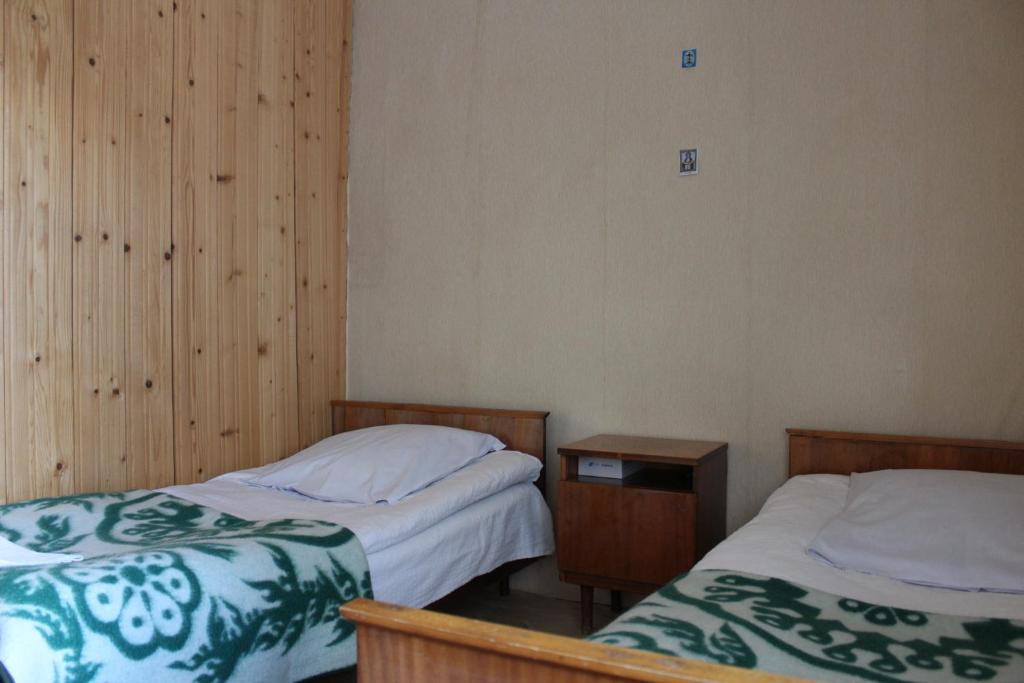 Postel nebo postele na pokoji v ubytování Guesthouse Marshan