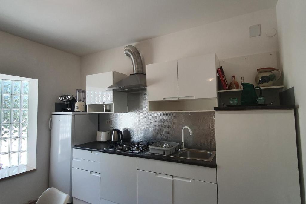 Kuchnia lub aneks kuchenny w obiekcie Relaxing apartment Gardens for max 8 persons in green central Istria