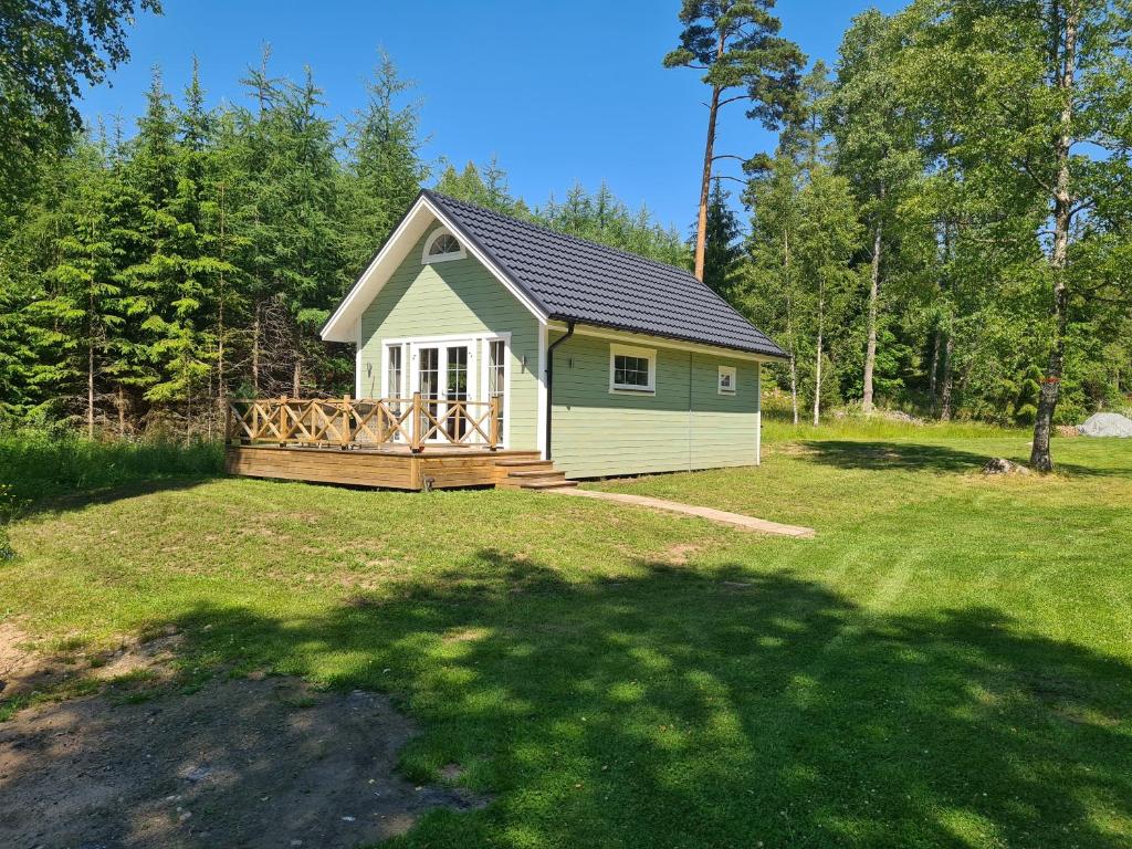 Zahrada ubytování Tosthult Holiday