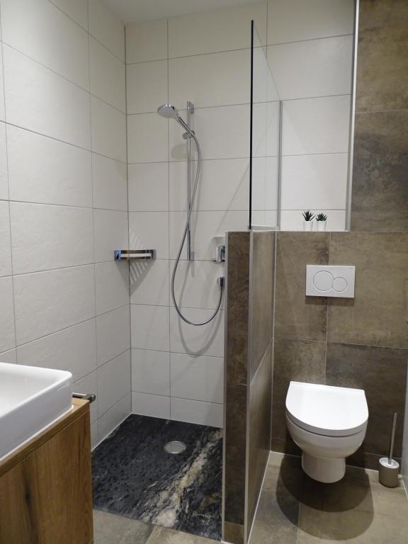 Koupelna v ubytování Alpenresidenz M Vermietungs KG