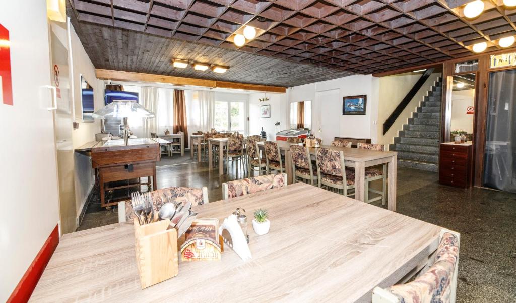 Restaurace v ubytování Panorama Orlík