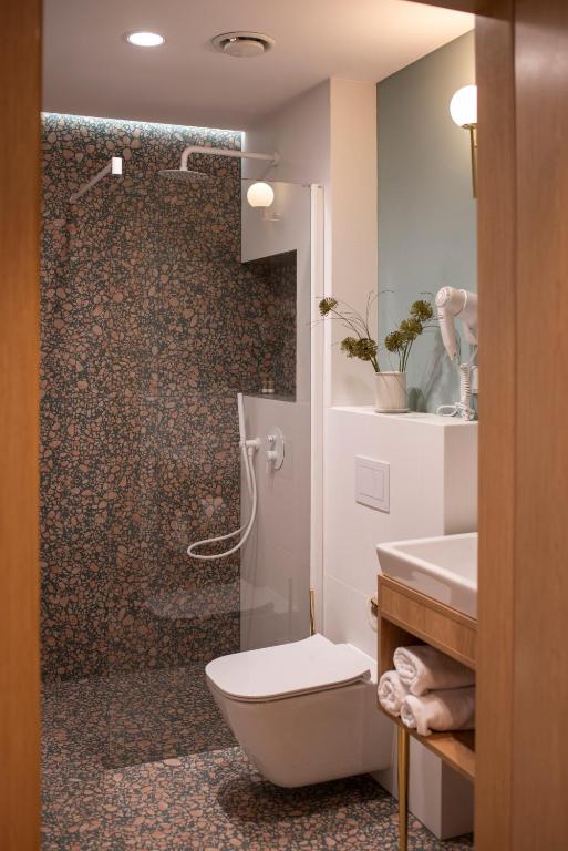 Kúpeľňa v ubytovaní Monciak55 Sopot Apartments