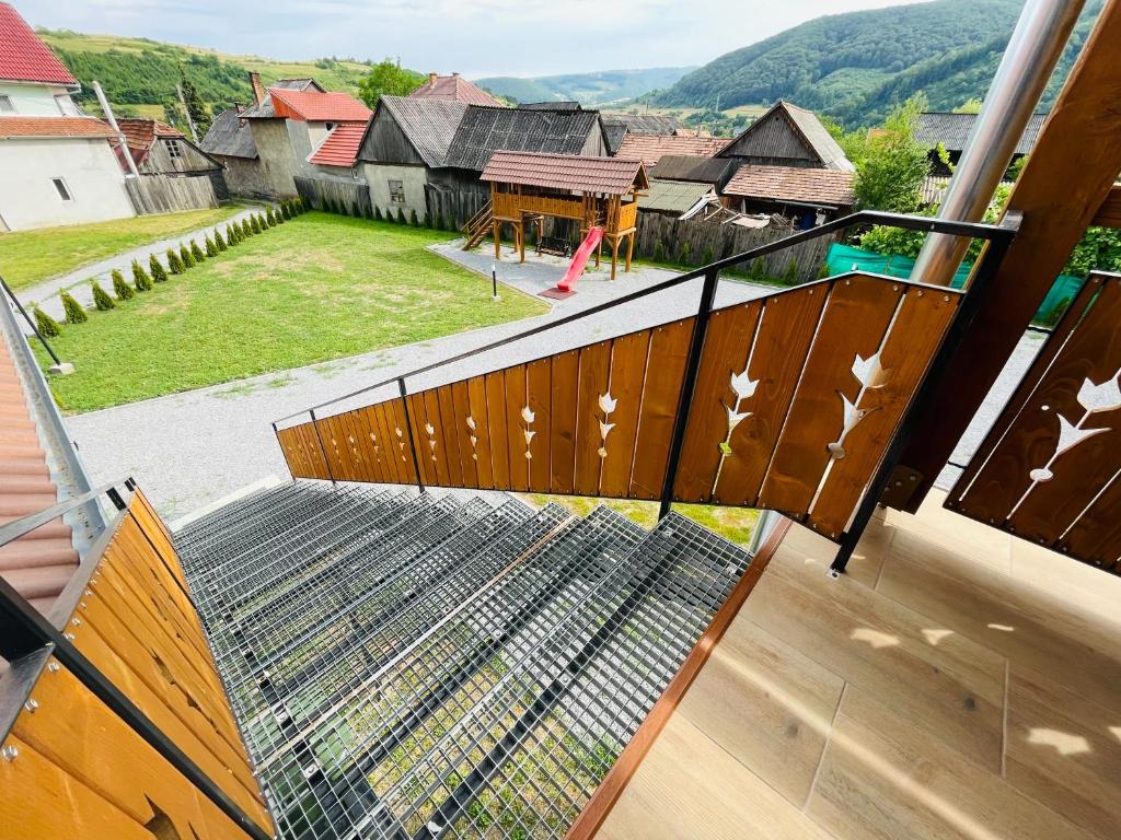 Nespecifikovaný výhled na hory nebo výhled na hory při pohledu z bed and breakfast