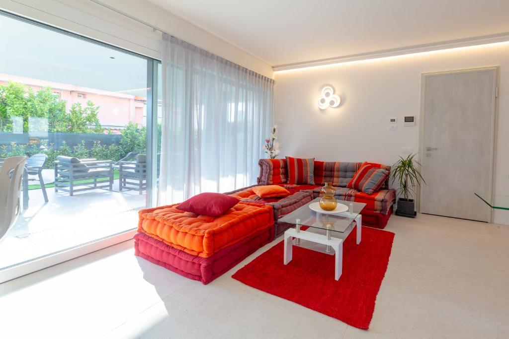 Posedenie v ubytovaní Magic Luxury Apartments