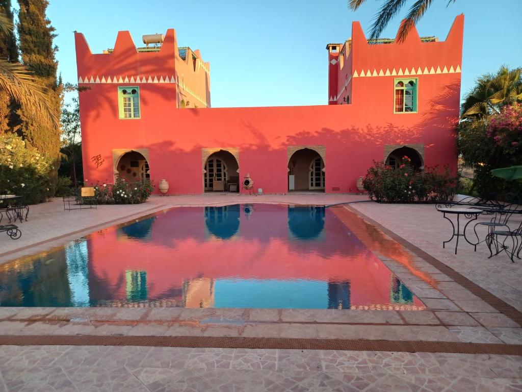 Bazén v ubytování Riad-villa Agadir-Taroudant nebo v jeho okolí