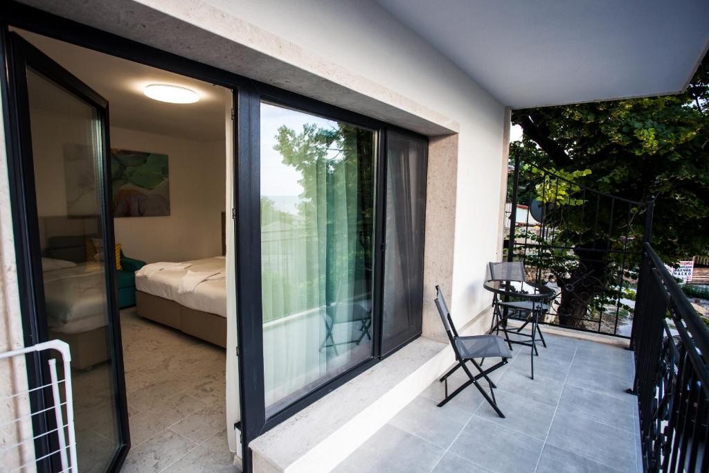 Balkón nebo terasa v ubytování Вила Чайка, Villa Chaika
