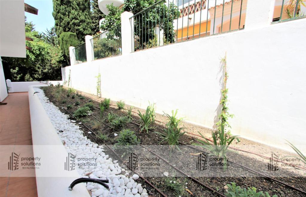 Zahrada ubytování Pueblo Del Parque 2 - Soleada terraza con jardín - Piscina y Playa