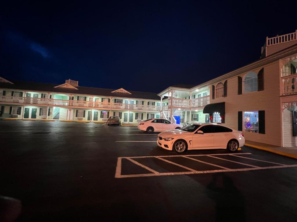 O edifício em que o motel americano se localiza